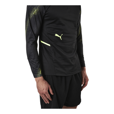 Individual Cup Training 1/4 Zip Top Black/Yellow