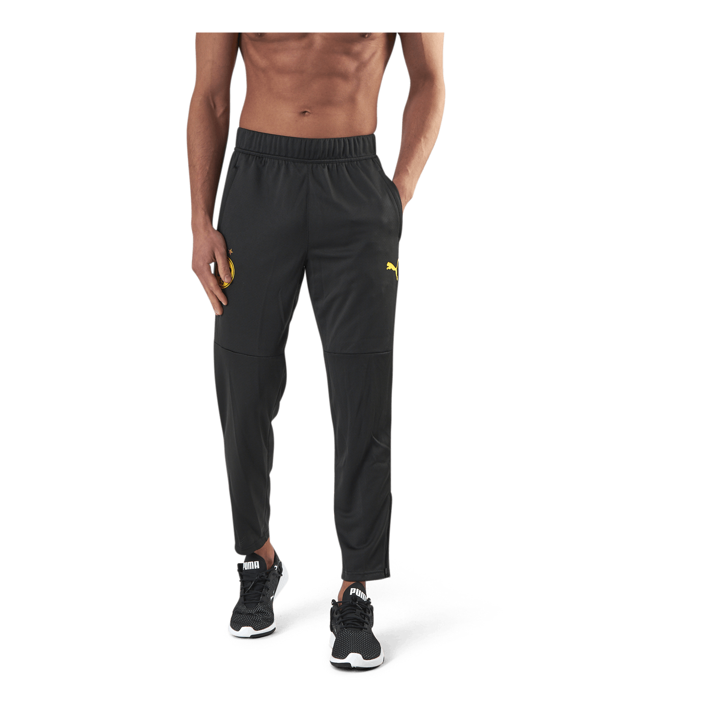 BVB Warmup Pants Black/Yellow