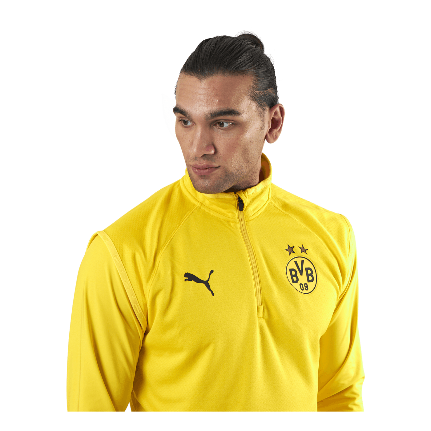 BVB Warmup Midlayer Black/Yellow