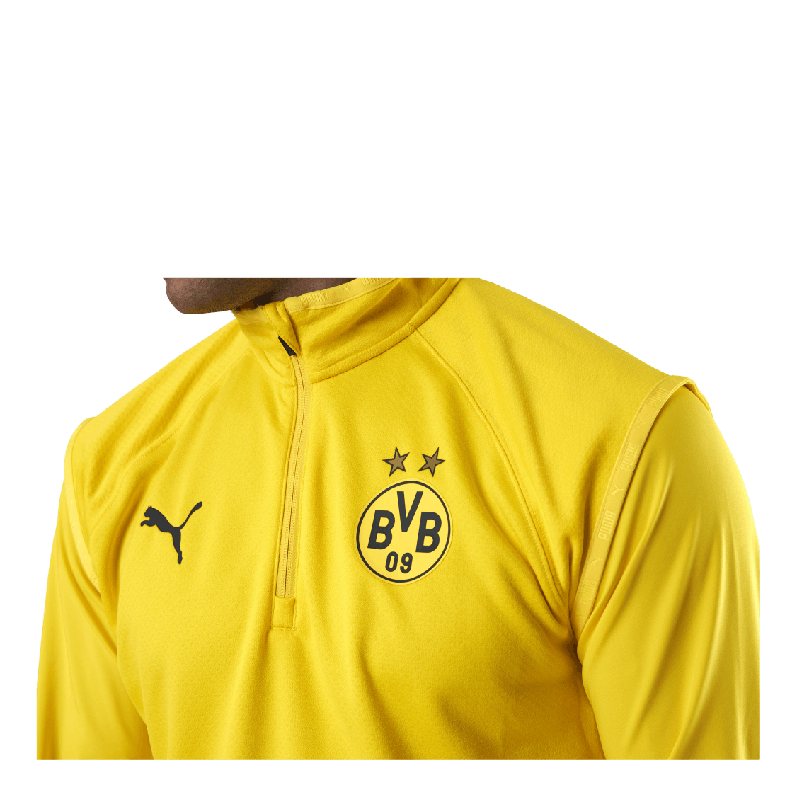 BVB Warmup Midlayer Black/Yellow