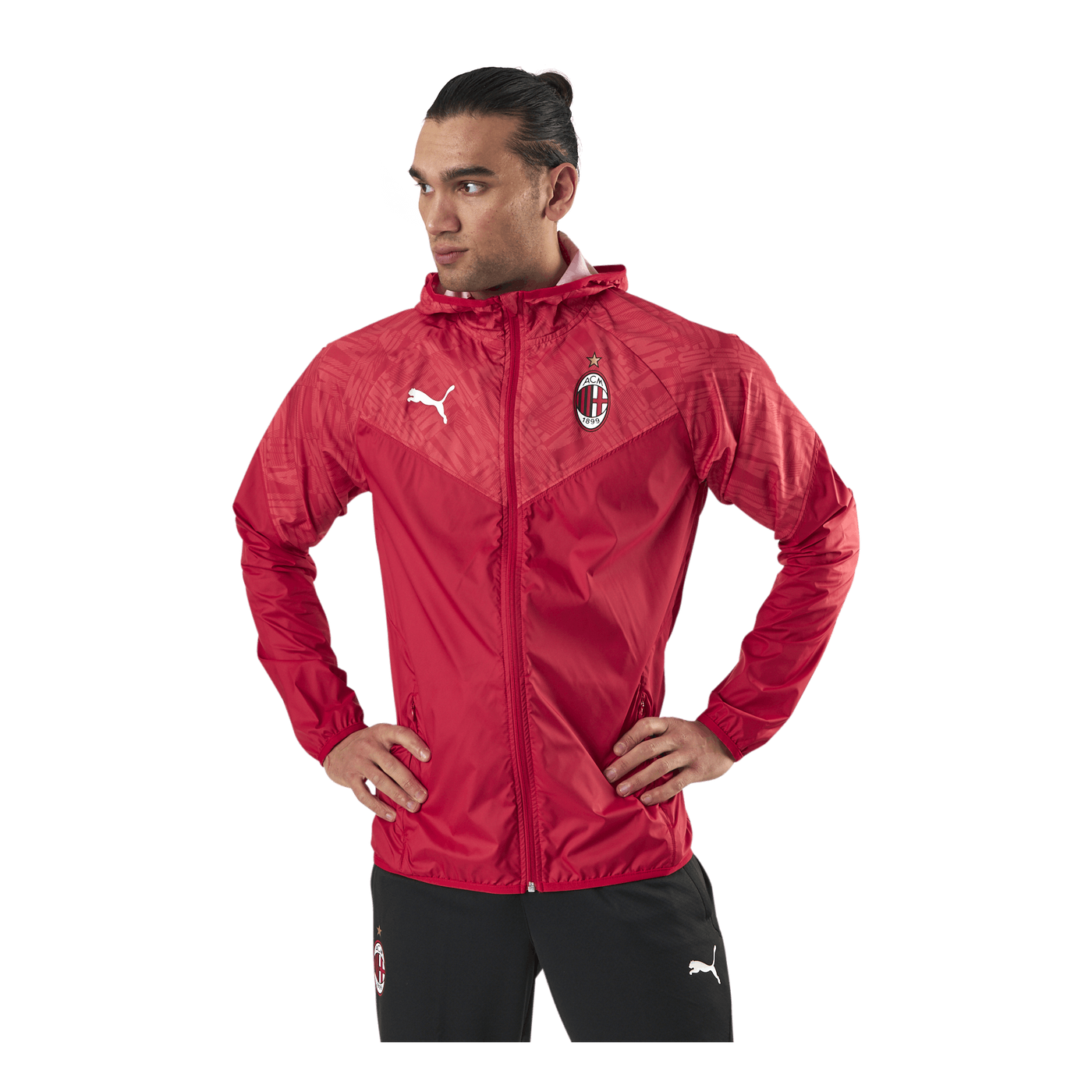 ACM Warmup Jacket Black/Red
