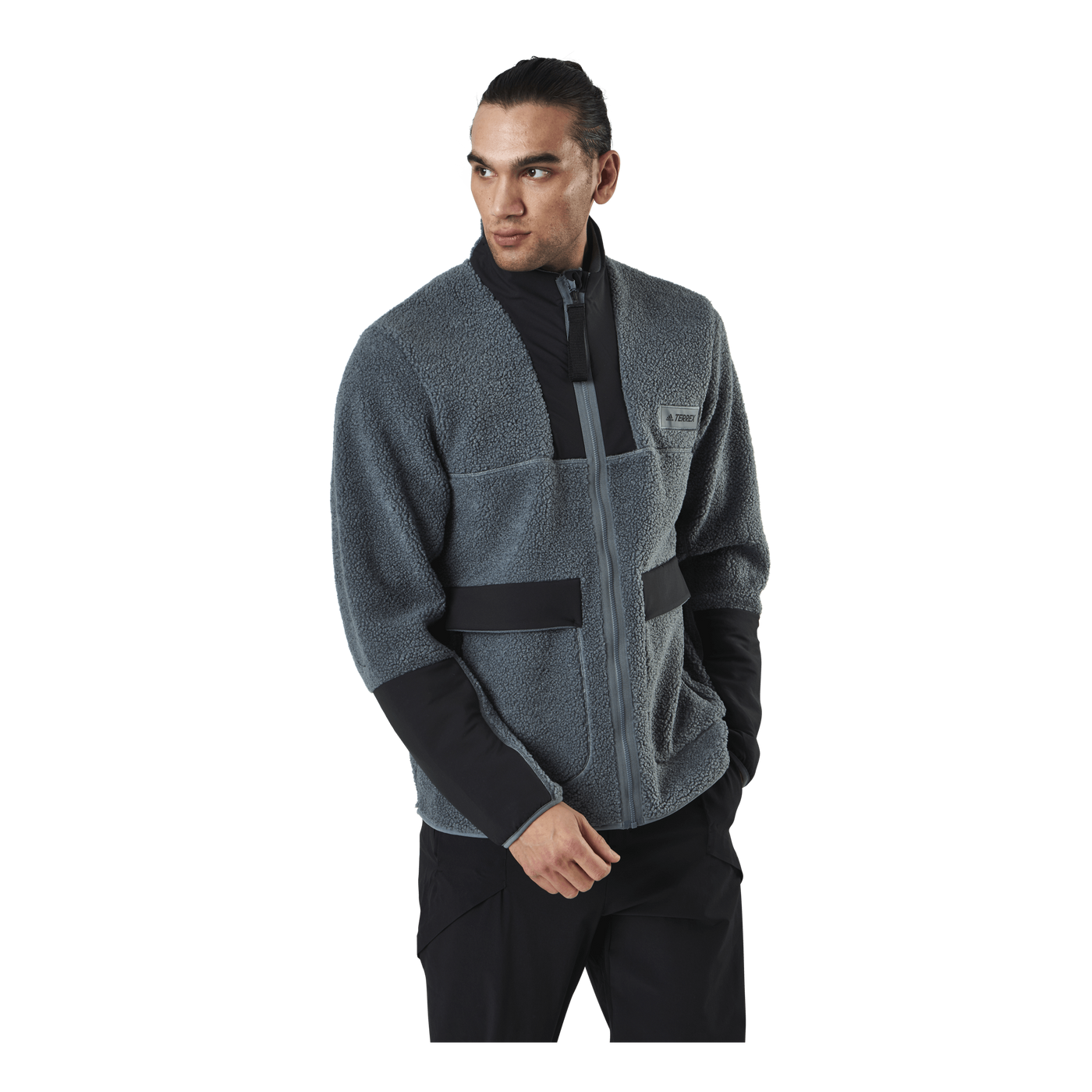 Terrex Sherpa Fullzip Fleece Blue Oxide / Black