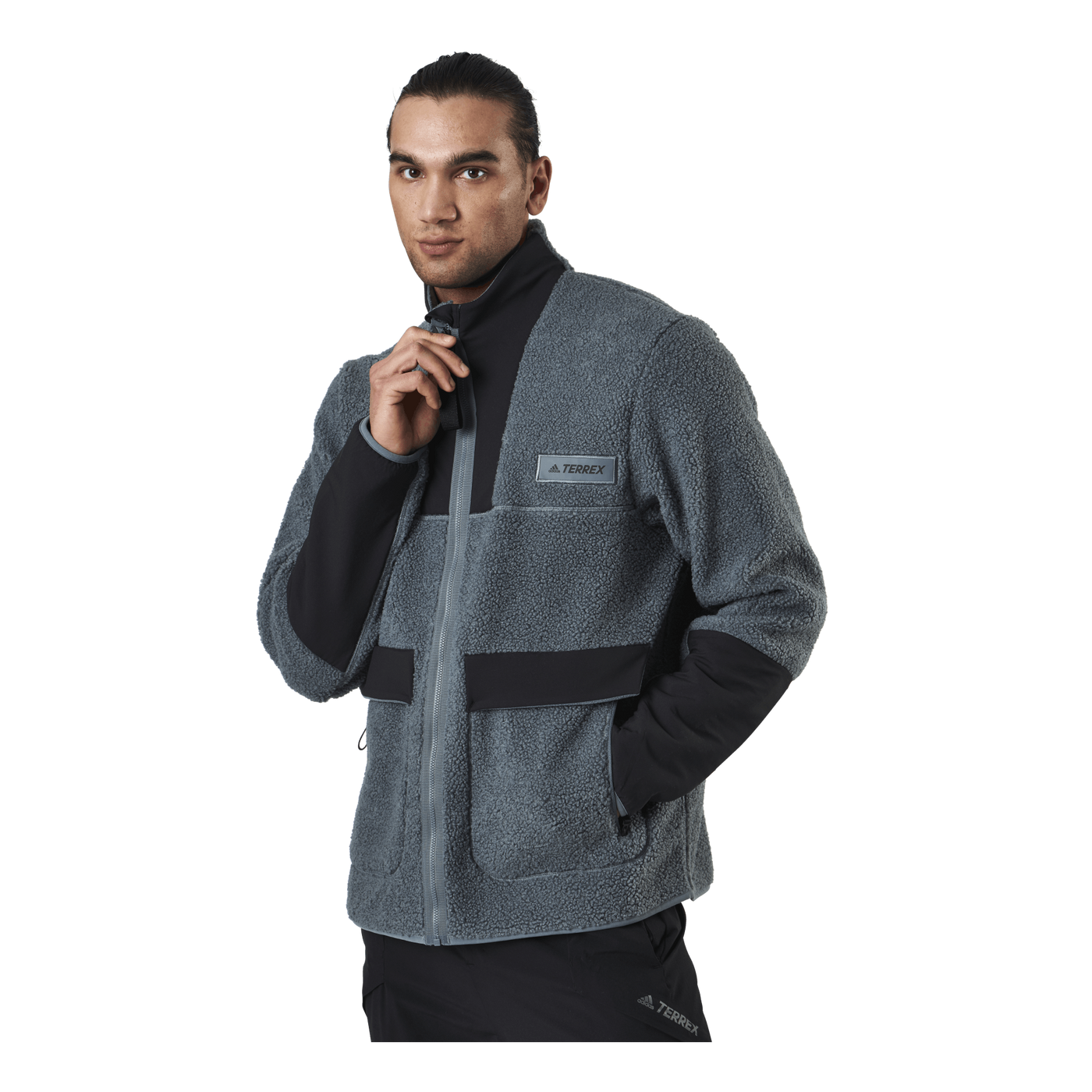 Terrex Sherpa Fullzip Fleece Blue Oxide / Black