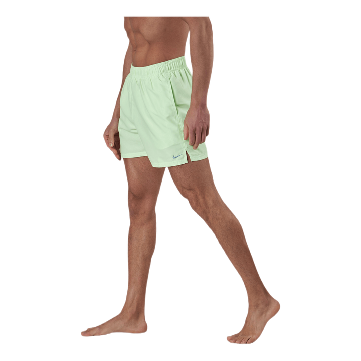 5" Volley Short Solid Green/Yellow