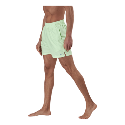 5" Volley Short Solid Green/Yellow