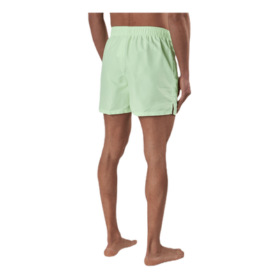 5" Volley Short Solid Green/Yellow