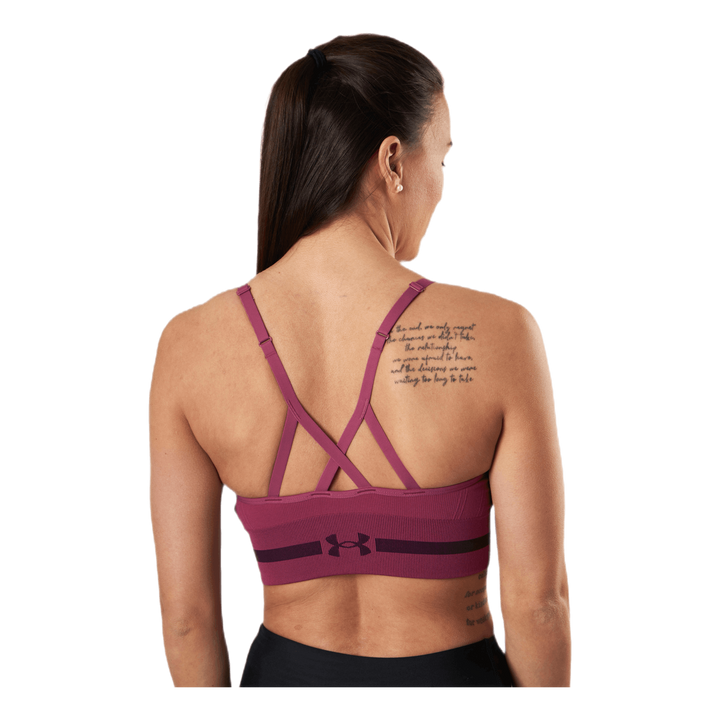 Seamless Low Long Bra Pink