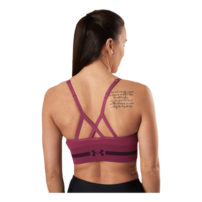 Seamless Low Long Bra Pink