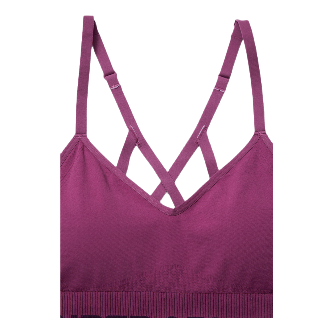 Seamless Low Long Bra Pink