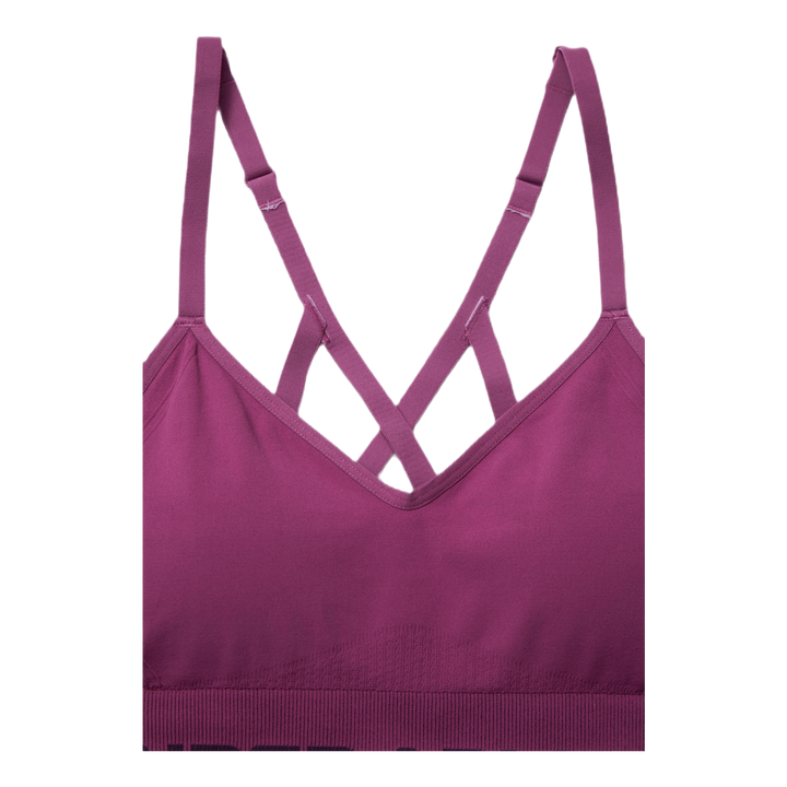 Seamless Low Long Bra Pink