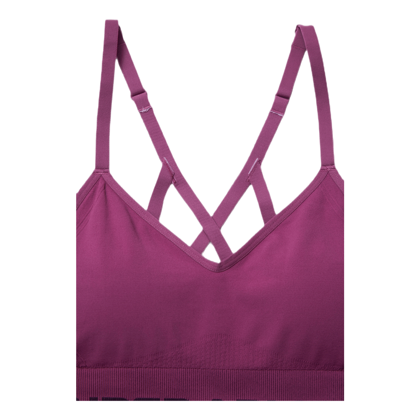 Seamless Low Long Bra Pink
