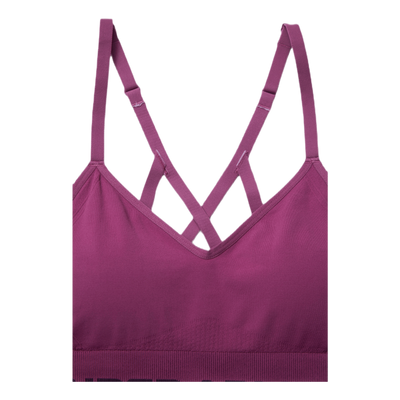 Seamless Low Long Bra Pink