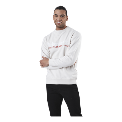Est1973 Crew Sweats Beige