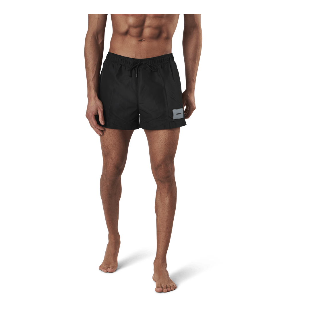 Core Solids Short Drawstring Black