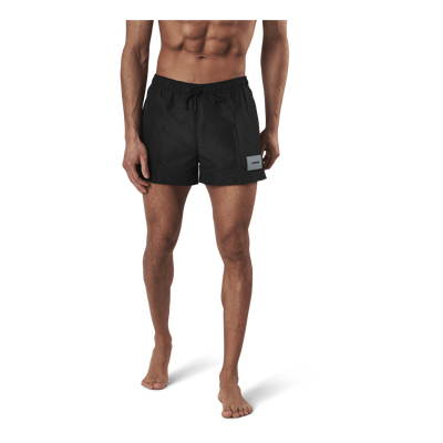 Core Solids Short Drawstring Black