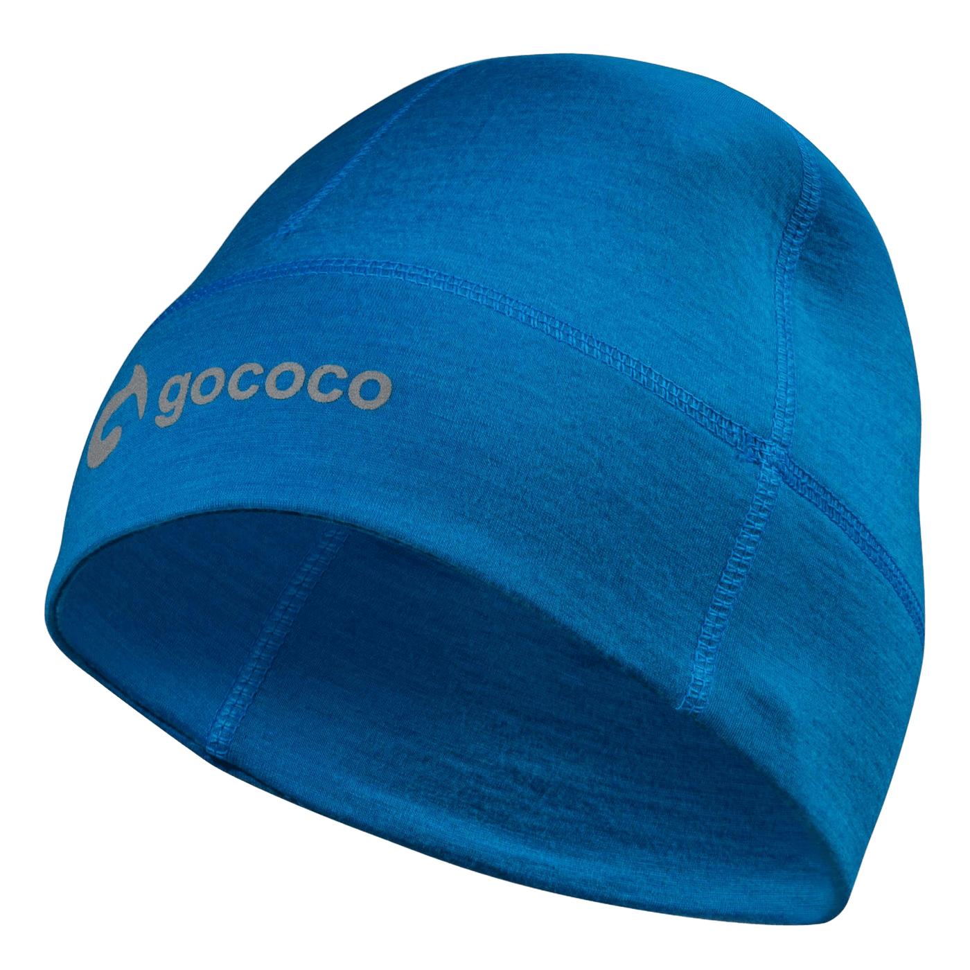 Thin Running Hat Wool Blue