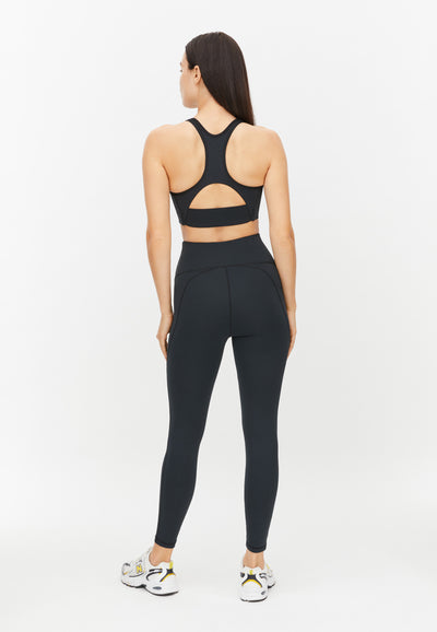 Flattering Curved High Waist T Black