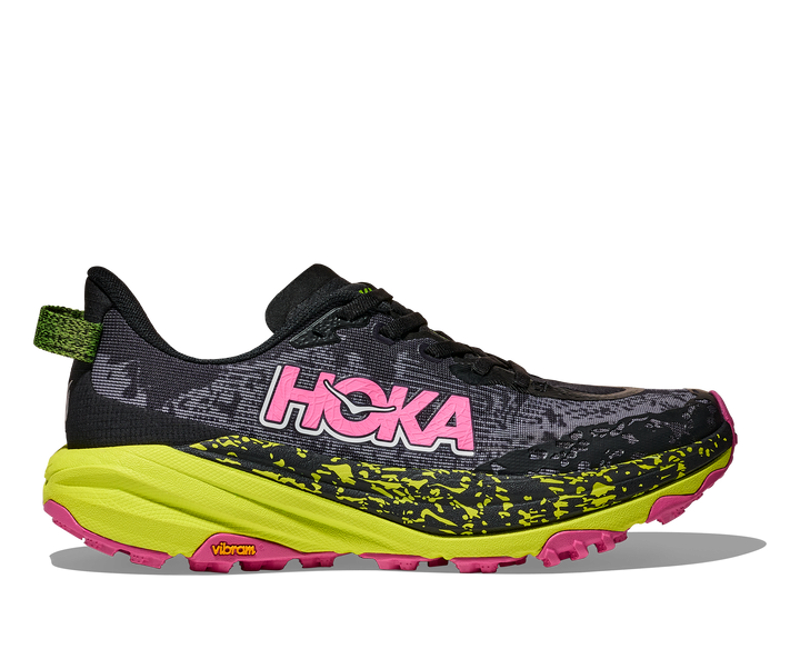 W Speedgoat 6 Black / Neon Hoka Citrus