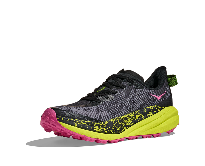 W Speedgoat 6 Black / Neon Hoka Citrus
