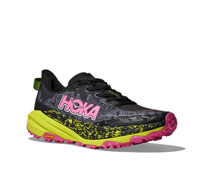 W Speedgoat 6 Black / Neon Hoka Citrus