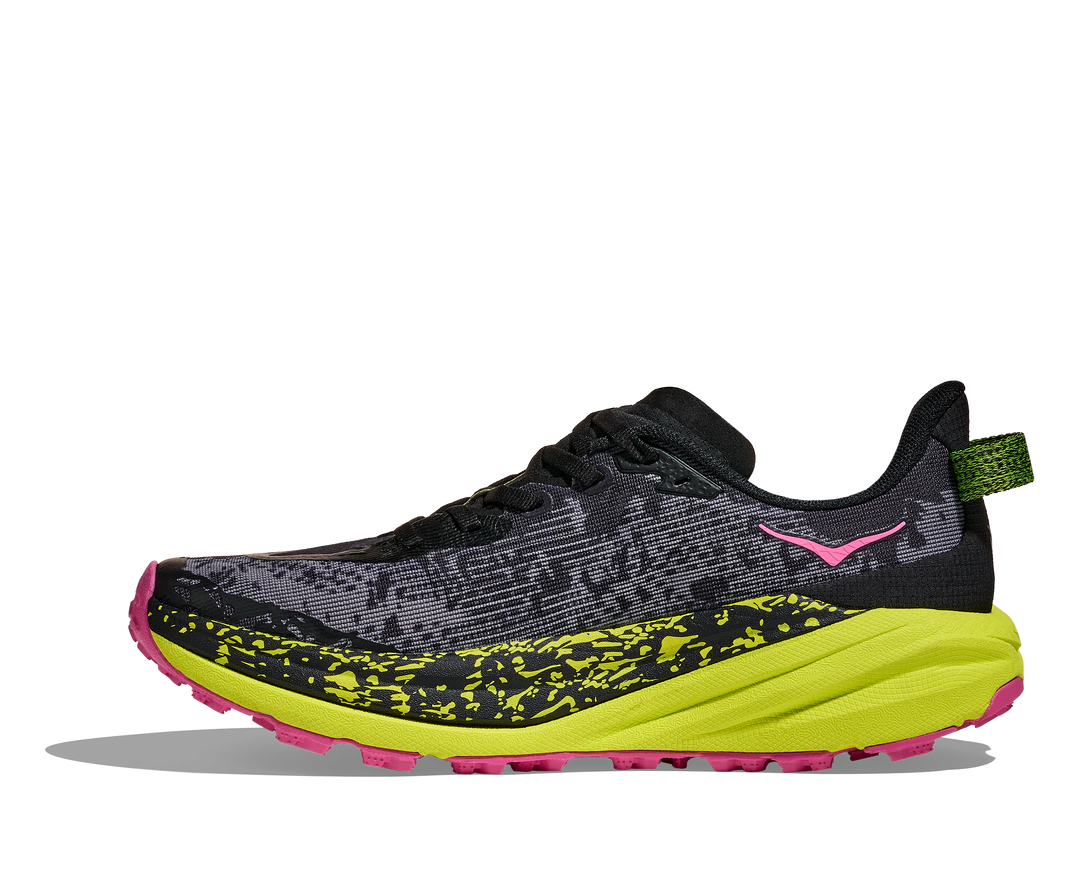 W Speedgoat 6 Black / Neon Hoka Citrus