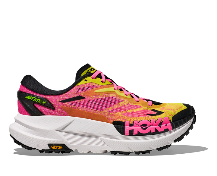W Mafate X Neon hoka citrus / neon rose