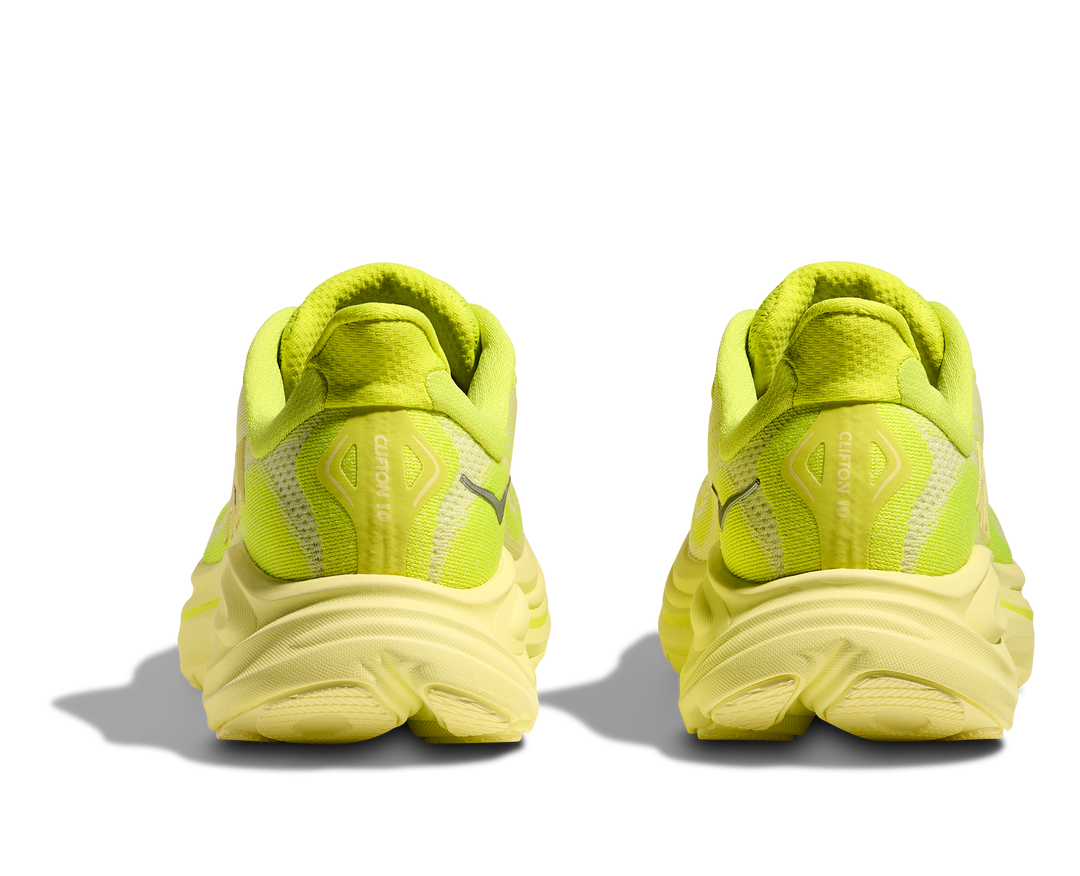 W Clifton 10 Neon Hoka Citrus / Sunlight