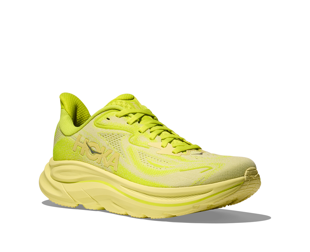 W Clifton 10 Neon Hoka Citrus / Sunlight
