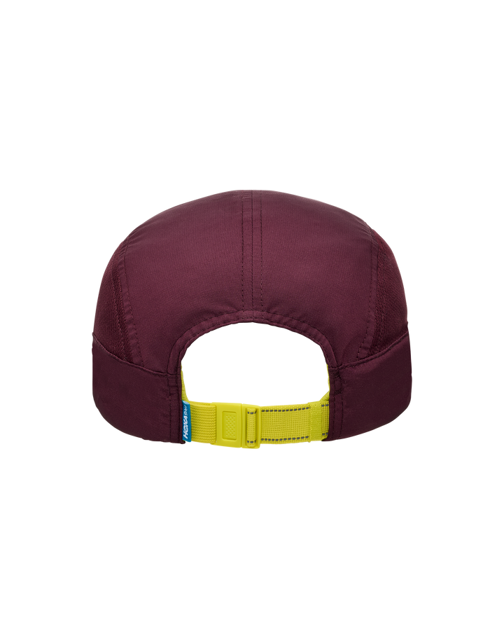 U Hoka Run Hat Black Cherry