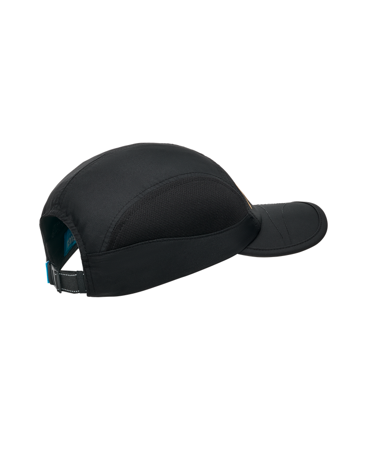 U Hoka Run Hat Black / Gold