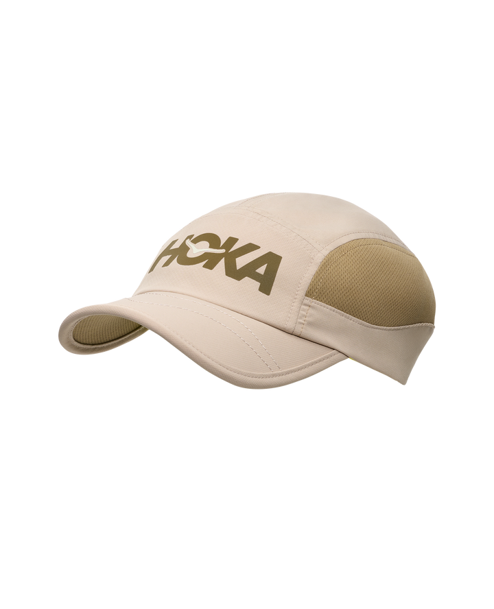 U Hoka Run Hat Oyster Mushroom