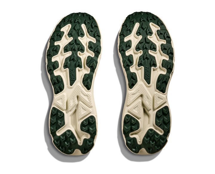 Hoka Challenger 8 Men in Jade / Truffle Salt, outsole