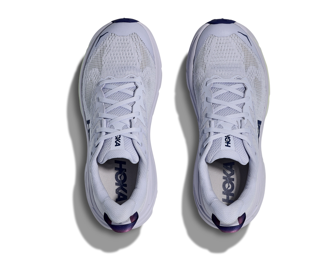 Hoka Challenger 8 Women in Ambient Blue / Blueberry, pair, top view