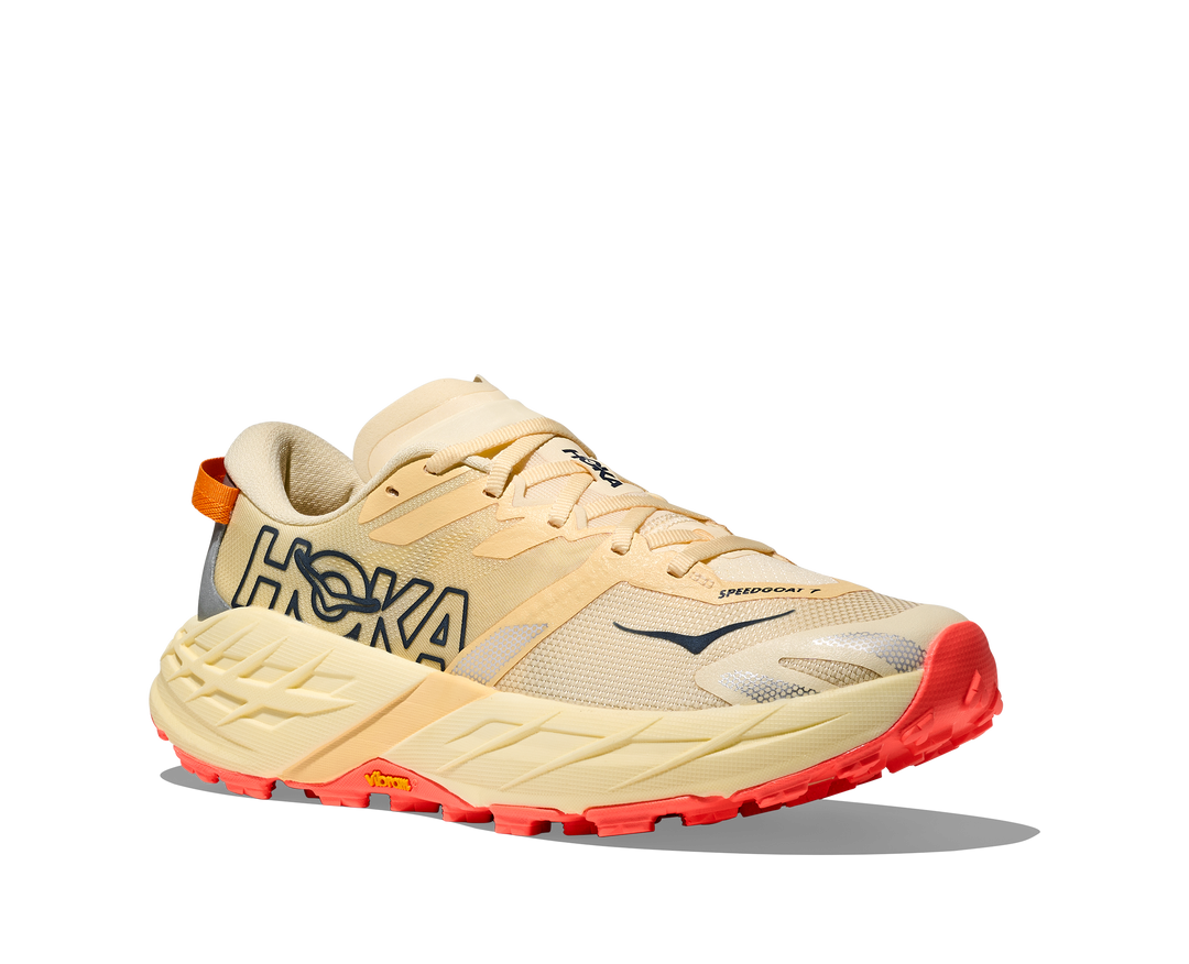 W Speedgoat 7 Vintage Yellow / Neon Flame