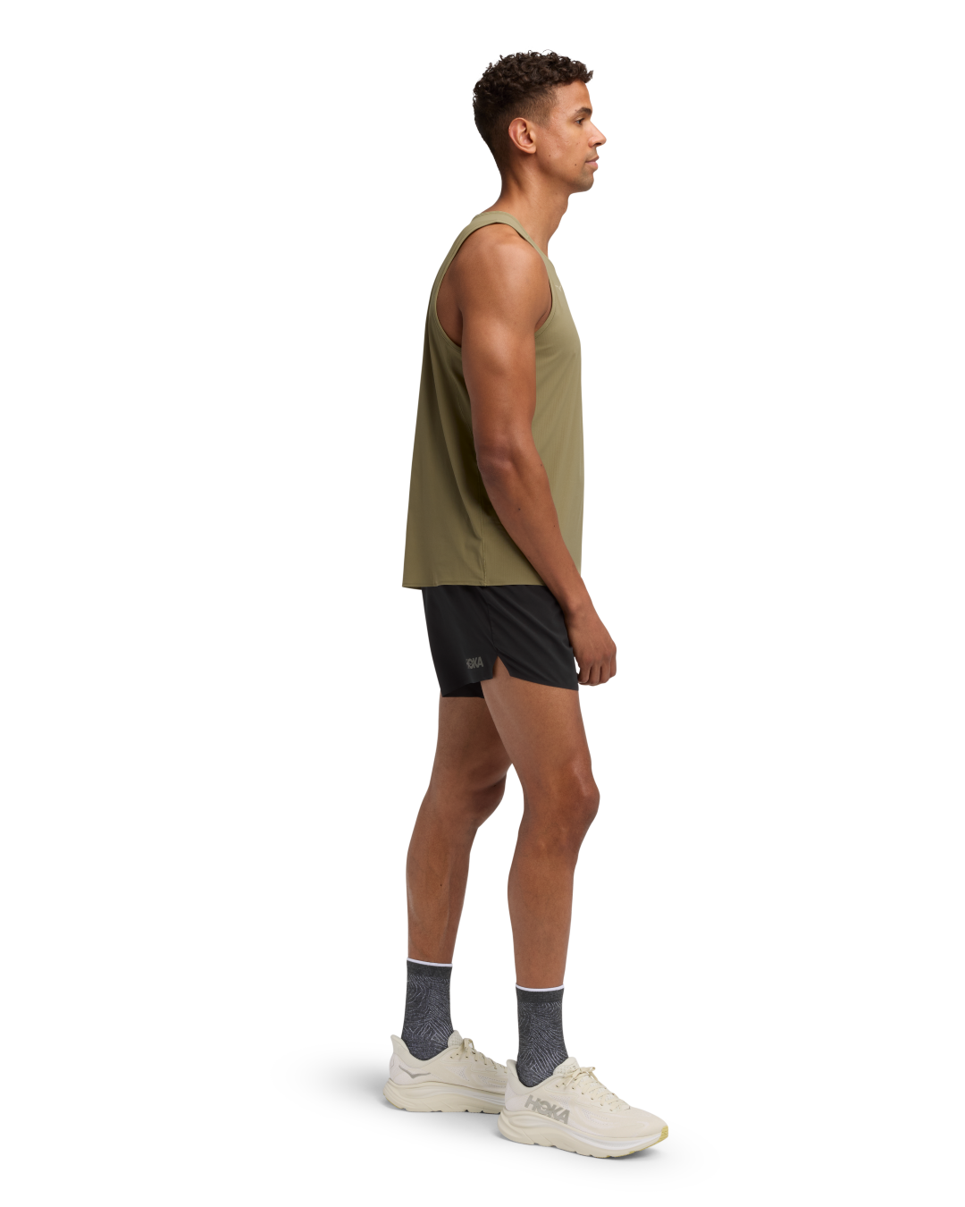 Hoka Airolite Tank 2.0 Men in Wild Mushroom, image 3