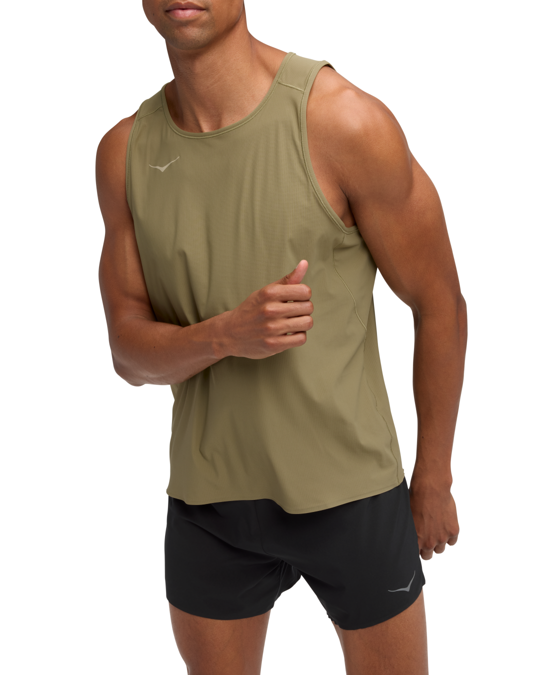 Hoka Airolite Tank 2.0 Men in Wild Mushroom, image 4