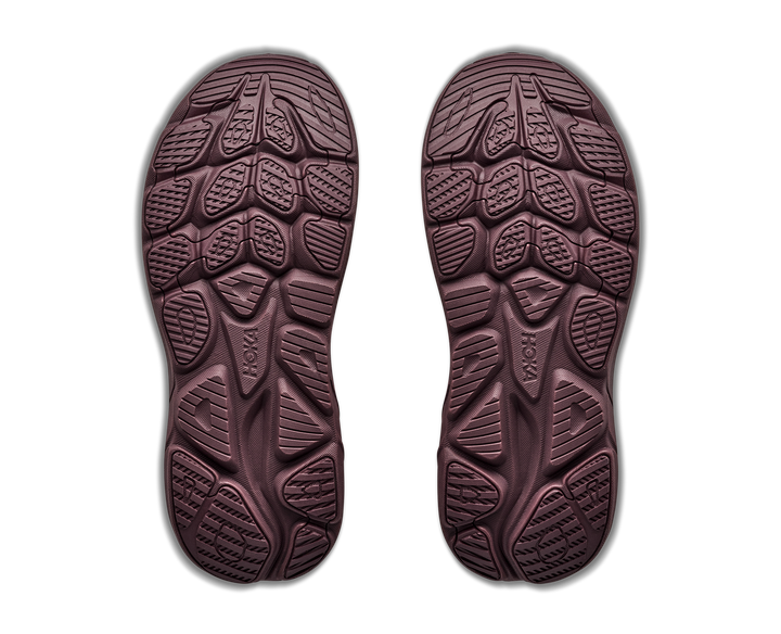 Hoka Clifton 11 GTX Women in Smoky Quartz / Deep Mauve, outsole