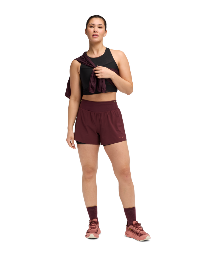 W Skyglide Short Black Cherry