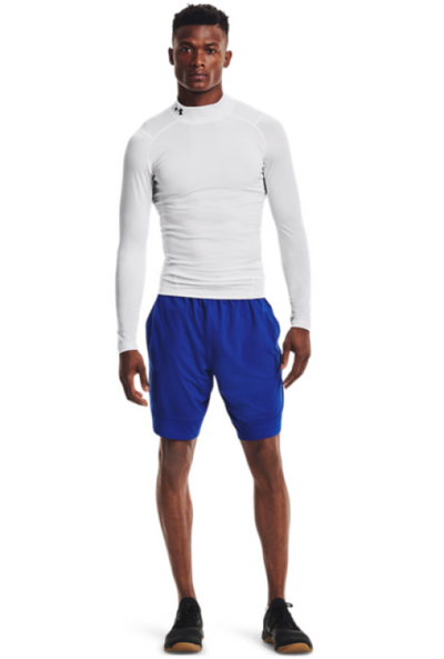 Ua Hg Armour Comp Mock Ls White