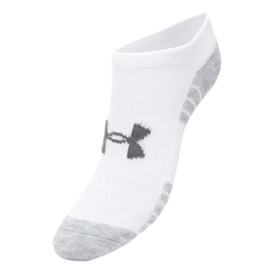 3-Pack Heatgear No Show Jr White