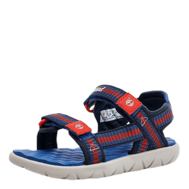 Perkins Row Webbing Sandal Blue/Red