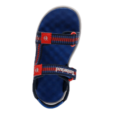 Perkins Row Webbing Sandal Blue/Red