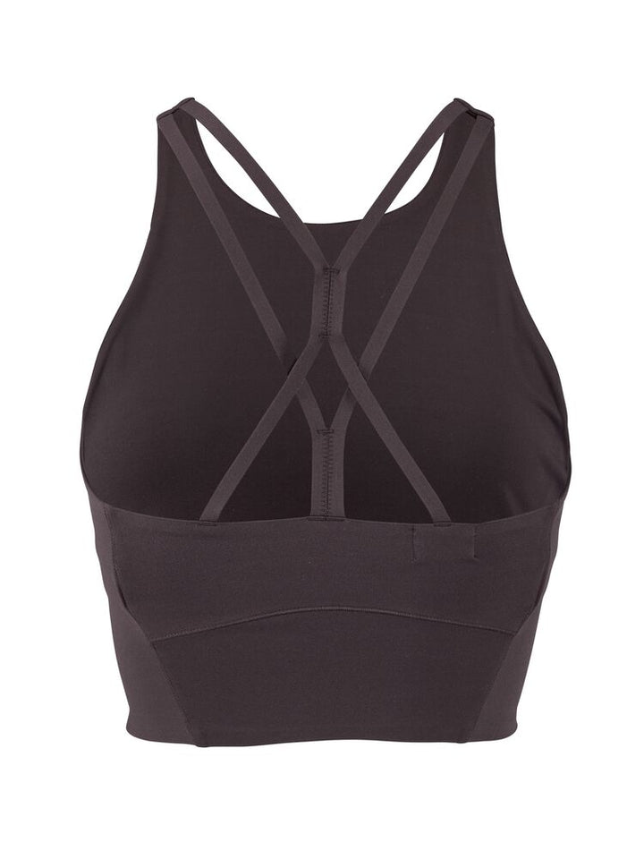 Collective Cropped Singlet W Plum