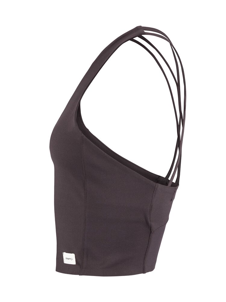 Collective Cropped Singlet W Plum