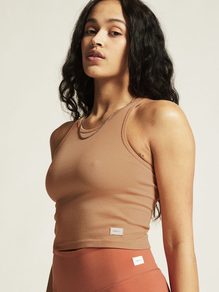 Collective Rib Tank Top W