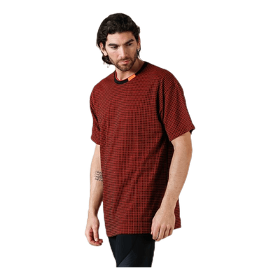 Tech Pack Grid Tee Orange/Black