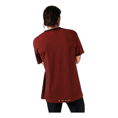 Tech Pack Grid Tee Orange/Black
