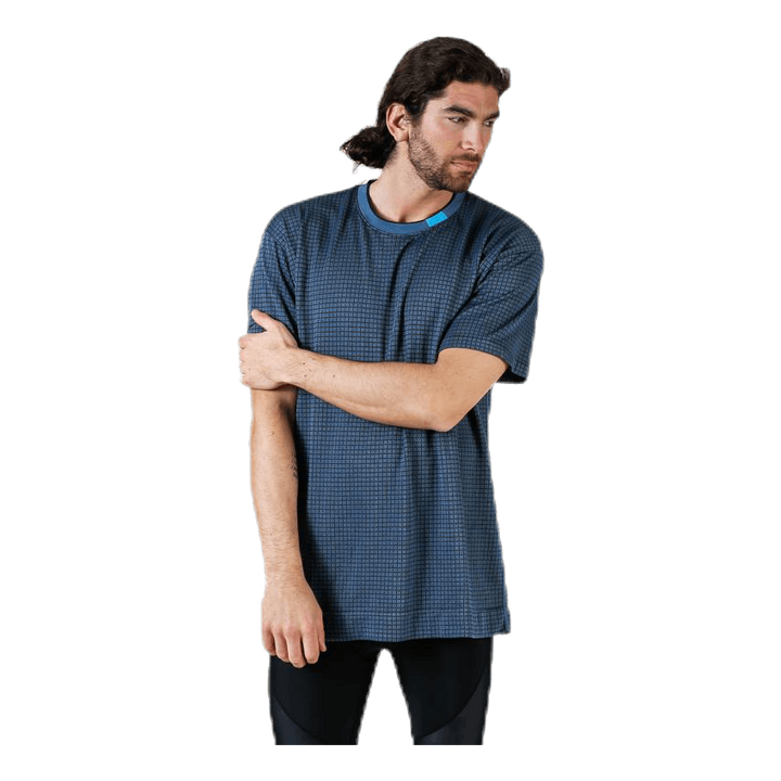 Tech Pack Grid Tee Blue/Black