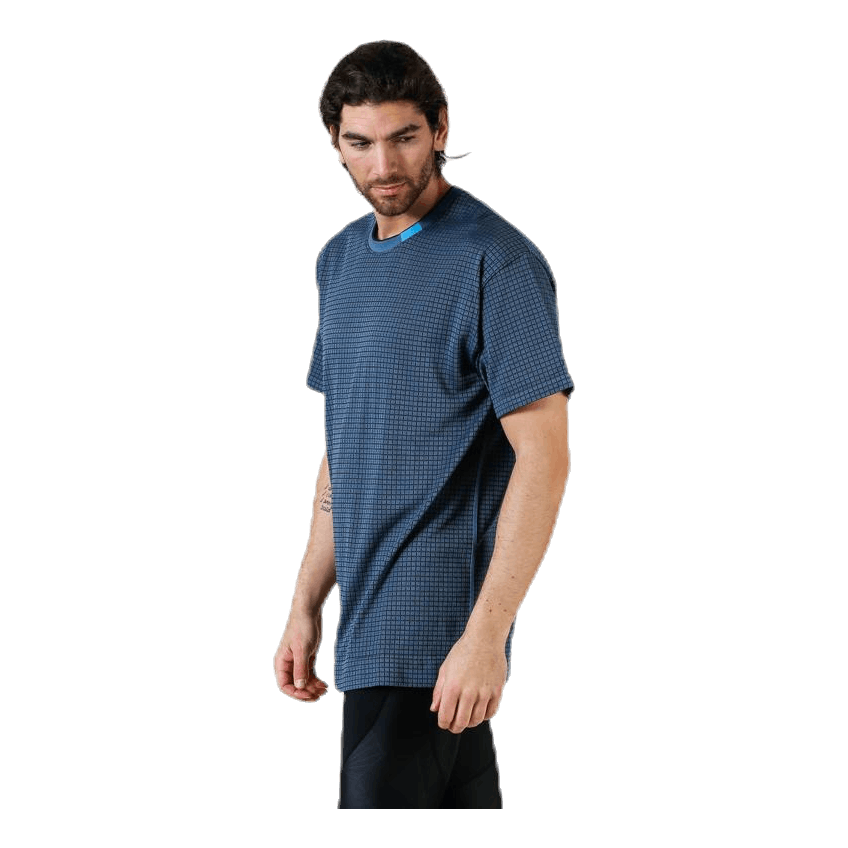 Tech Pack Grid Tee Blue/Black