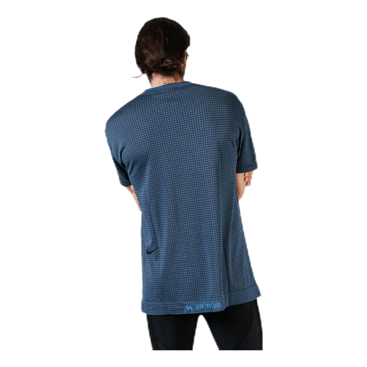 Tech Pack Grid Tee Blue/Black